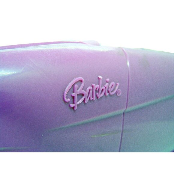 Mattel Large Barbie Convertible Just Married Car Purple Pink 2006 (K8665) 17x10 - Picture 2 of 12